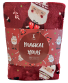 Koc Magical Xmas Boże Narodzenie wzór w Mikołaje 150 x 200cm