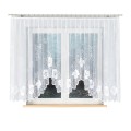 Firanka Żakardowa GRACJANA 400x160 cm – gotowa do zawieszenia, kolor biały