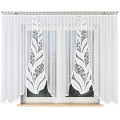 Firanka Żakardowa Gotowa MELANIA szerokość 400 x wysokość 160cm – Kolor Biały