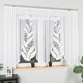 Firanka Żakardowa Gotowa MELANIA szerokość 400 x wysokość 160cm – Kolor Biały