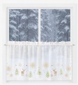 Zazdrostka Woalowa CHOINKI – Zimowa Opowieść  Szerokość 100 cm × wysokość 40 cm – Boże Narodzenie