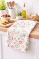 ŚCIERKA KUCHENNA FLOWERY 45x65 cm