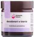 Alchemia Natury -  Naturalny Dezodorant w Kremie Lawendowa Pomarańcza - 60 ml