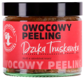 Manufaktura Bursztynnika -Owocowy peeling do ciała Dzika Truskawka – 120 ml Naturalne złuszczanie i odżywienie skóry