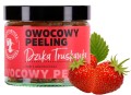 Manufaktura Bursztynnika -Owocowy peeling do ciała Dzika Truskawka – 120 ml Naturalne złuszczanie i odżywienie skóry