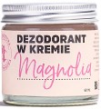 Manufaktura Bursztynnika -Naturalny  Dezodorant w Kremie  Magnolia  60 ml - Kwiatowy Zapach