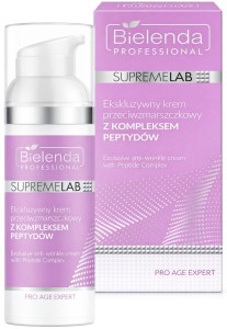 BIELENDA PROFESSIONAL SUPREMELAB Przeciwzmarszczkowy krem z kompleksem peptydów  50 ml