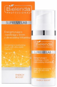 BIELENDA PROFESSIONAL  ENERGETYZUJĄCO-NAWILŻAJĄCY KREM ZE STABILNĄ WITAMINĄ C Energy Boost