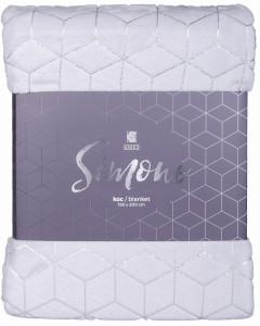 Koc ecru SIMONE 150x200