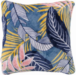 Niebieska poszewka dekoracyjna Tropics 45x45 CM 