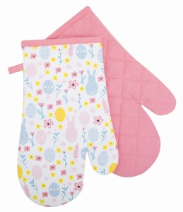 Komplet dwóch  rękawic kuchennych EASTER JOY