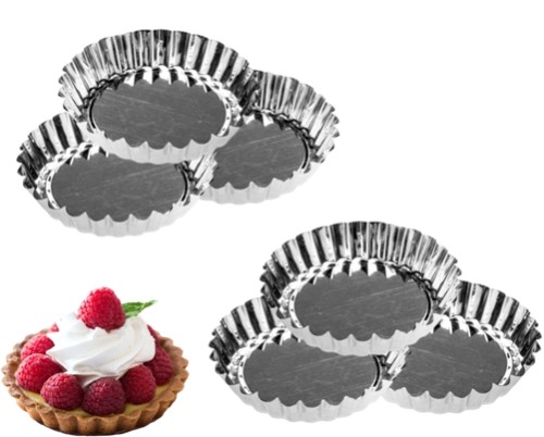 Foremki Karbowane Do Tartaletek 6 sztuk