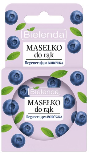 Bielenda Masełko do Rąk Regenerująca Borówka – intensywna pielęgnacja dłoni 50g