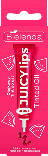 BIELENDA Juicy Lips - Arbuzowy  Olejkowy Tint do Ust z Kolorem