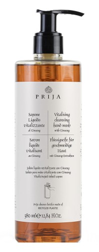 MYDŁO Prija Żel w Płynie z Ekstraktem z Żeń-Szenia – 380 ml z Pompką