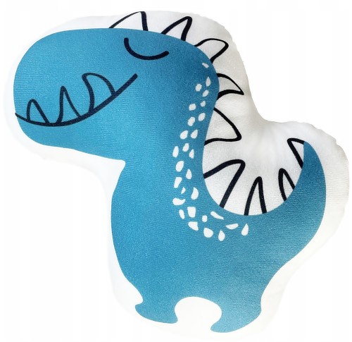 DINOSAURIO – PODUSZKA DEKORACYJNA DLA DZIECI – 32x7x26 CM