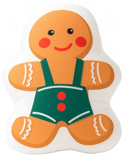 XMAS FRIENDS – PODUSZKA DEKORACYJNA PIERNIK – 31x23 CM - Boże Narodzenie