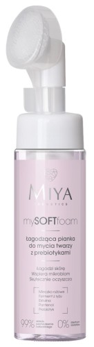 MIYA COSMETICS mySOFTfoam – PIANKA DO MYCIA TWARZY Łagodząca | Z prebiotykami | 150 ml