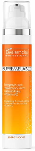 Bielenda Professional SupremeLab Energy Boost – Energetyzująco-nawilżający krem ze stabilną witaminą C 100 ml
