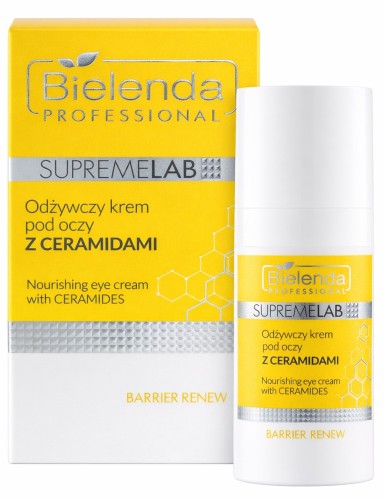 BIELENDA PROFESSIONAL ODŻYWCZY KREM POD OCZY Z CERAMIDAMI Barrier Renew