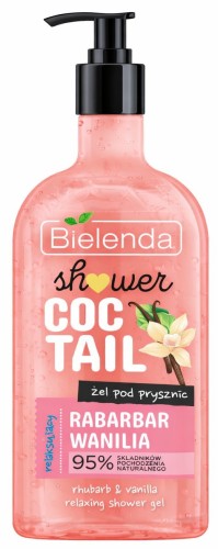 Bielenda Relaksujący żel pod prysznic RABARBAR + WANILIA 400 ml