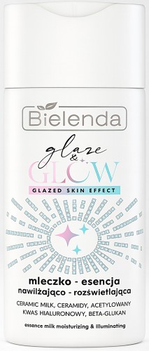 BIELENDA Glaze & Glow – Mleczko-esencja nawilżająco-rozświetlająca 120 ml | Glazed Skin Effect