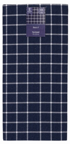 ŚCIERKA KUCHENNA BASIC II 45x65 cm – KLASYCZNA KRATKA W ELEGANCKIM WYDANIU GRANAT