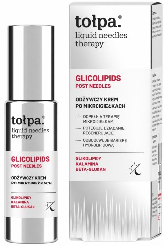 TOŁPA Liquid Needles Therapy Glicolipids – Krem odżywczy po terapii mikroigłowej  50 ml