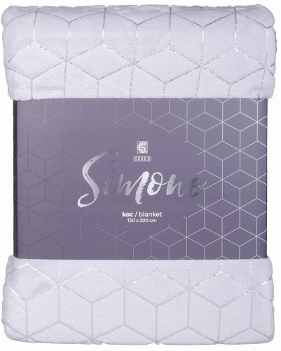 Koc ecru SIMONE 150x200