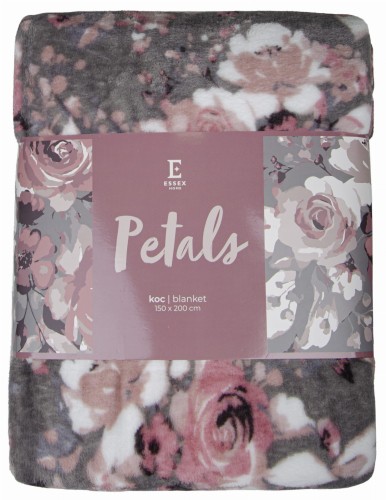 Koc PETALS 150x200 cm w kwiaty
