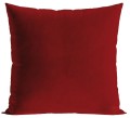 Poszewka dekoracyjna DZIAD DO ORZECHÓW – Velvet, 45x45 cm Czerwona