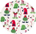 ŚWIĄTECZNY FARTUCH KUCHENNY W SKRZATY MIKOŁAJE FESTIVE WARMTH 60X75 CM