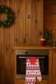 CHRISTMASSY KOMPLET MRed – ŚWIĄTECZNY ZESTAW RĘKAWIC KUCHENNYCH