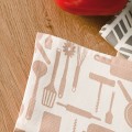 BEST PEOPLE – komplet 3 ścierek kuchennych 40×60 cm  -  100%  bawełny, doskonale chłoną wode