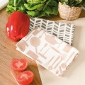 BEST PEOPLE – komplet 3 ścierek kuchennych 40×60 cm  -  100%  bawełny, doskonale chłoną wode