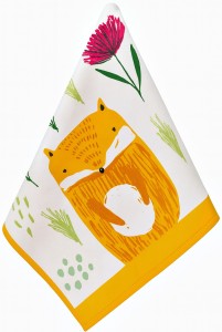 SMUKEE KIDS – RĘCZNIK DLA PRZEDSZKOLAKA Z LISKIEM – 40x60 CM - BAWEŁNA