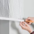 Gotowa firanka Żakardowa - Makrama MAHIKA  , szerokość 160 x wysokość 90cm,