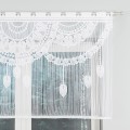 Gotowa firanka Żakardowa - Makrama MAHIKA  , szerokość 160 x wysokość 90cm,