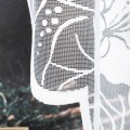 Firanka Żakardowa GRACJANA 400x160 cm – gotowa do zawieszenia, kolor biały