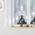 Firanka Żakardowa GRACJANA 400x160 cm – gotowa do zawieszenia, kolor biały