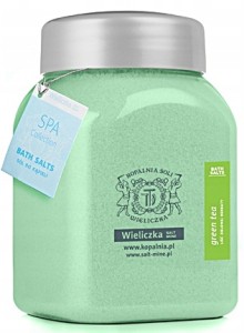 KINGA – Sól do kąpieli o zapachu zielonej herbaty z Kopalni Soli „Wieliczka” 700 g