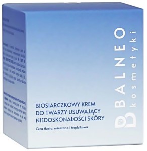 Balneokosmetyki Biosiarczkowy Krem do Twarzy na Niedoskonałości Trądzik , 50 ml