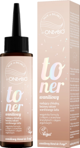 ONLYBIO Hair in Balance – Toner do Włosów Blond Kolor Waniliowy 100ml