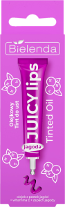 BIELENDA Juicy Lips - Jagodowy  Olejkowy Tint do Ust z Kolorem