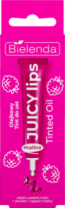 BIELENDA Juicy Lips - Malinowy Olejkowy Tint do Ust z Kolorem