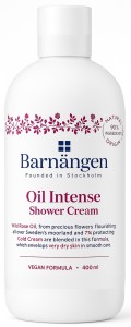 Barnängen Oil Intense – kremowy żel pod prysznic do skóry suchej i bardzo suchej 400ml