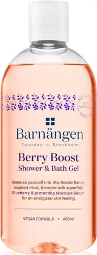 Barnängen Berry Boost – Żel do Kąpieli i Pod Prysznic - jagodowy zapach 400 ml