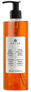 Prija Szampon-Żel Pod Prysznic 2w1 z Żeń-Szeniem – 380 ml VITALISING SHOWER GEL AND SHAMPOO