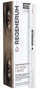Regenerum - Serum do Rzęs i Brwi - Serum w eyelinerze (4 ml)+ Serum ze szczoteczką (7 ml)