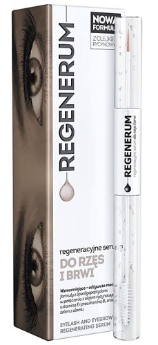 Regenerum - Serum do Rzęs i Brwi - Serum w eyelinerze (4 ml)+ Serum ze szczoteczką (7 ml)
